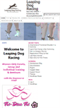 Mobile Screenshot of leapingdogracing.com